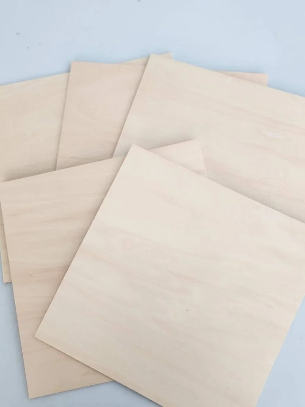 5 Pack Basswood Sheets 12